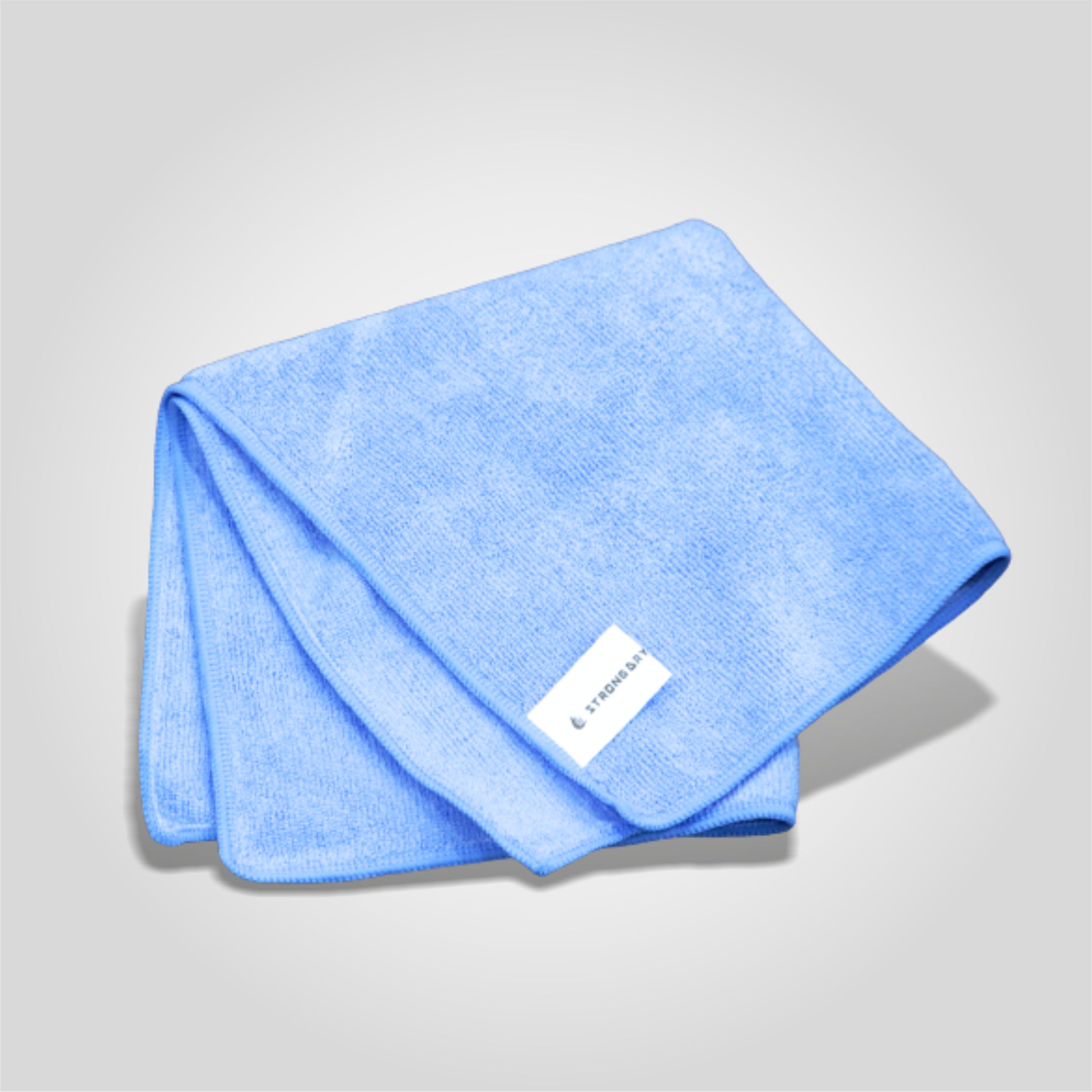 MICROFIBER WRAP TOWEL FOR CAR CLEANING 400 GSM (SKY BLUE)