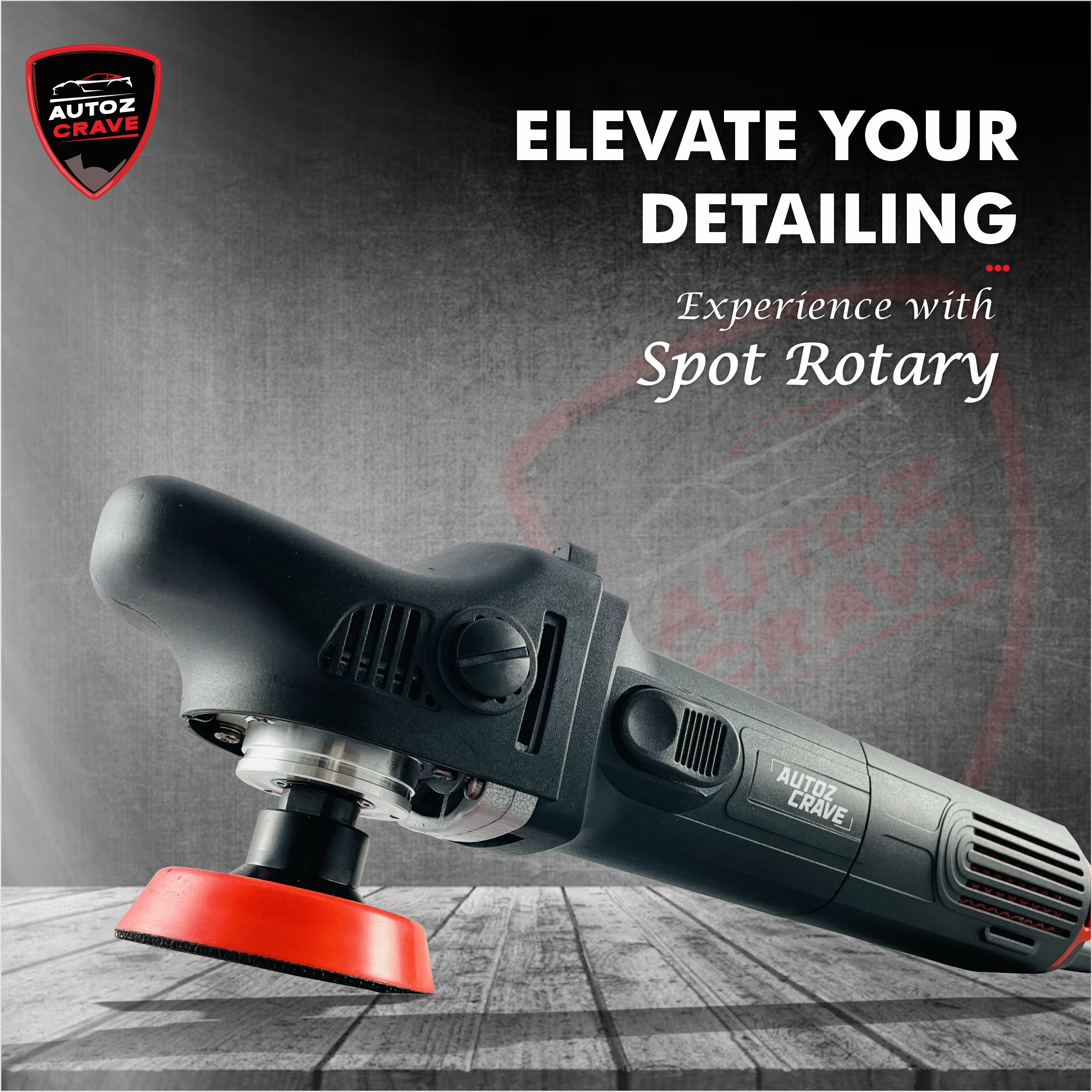 SPOT ROTARY POLISHER FOR CAR DETAILING