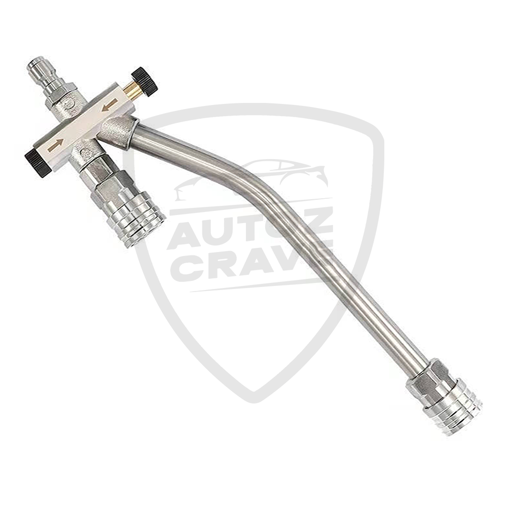 Dual Connector Foam Lance 4000 PSI High-Pressure Foam Cannon for Car Washing