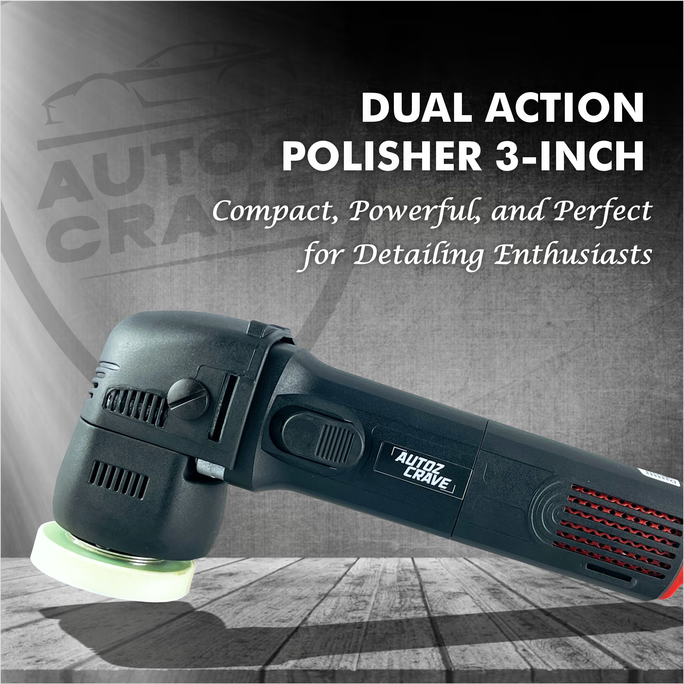 BEST DUAL ACTION POLISHER FOR CAR DETAILING (3 INCH)