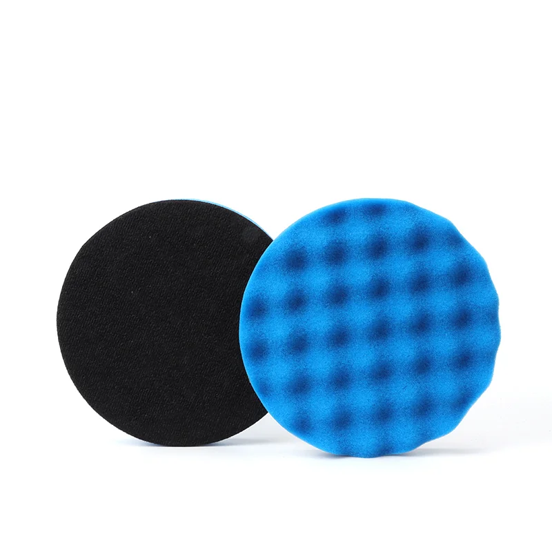 WAFFLE FOAM PAD FOR ROTARY 7 INCHES (BLUE)