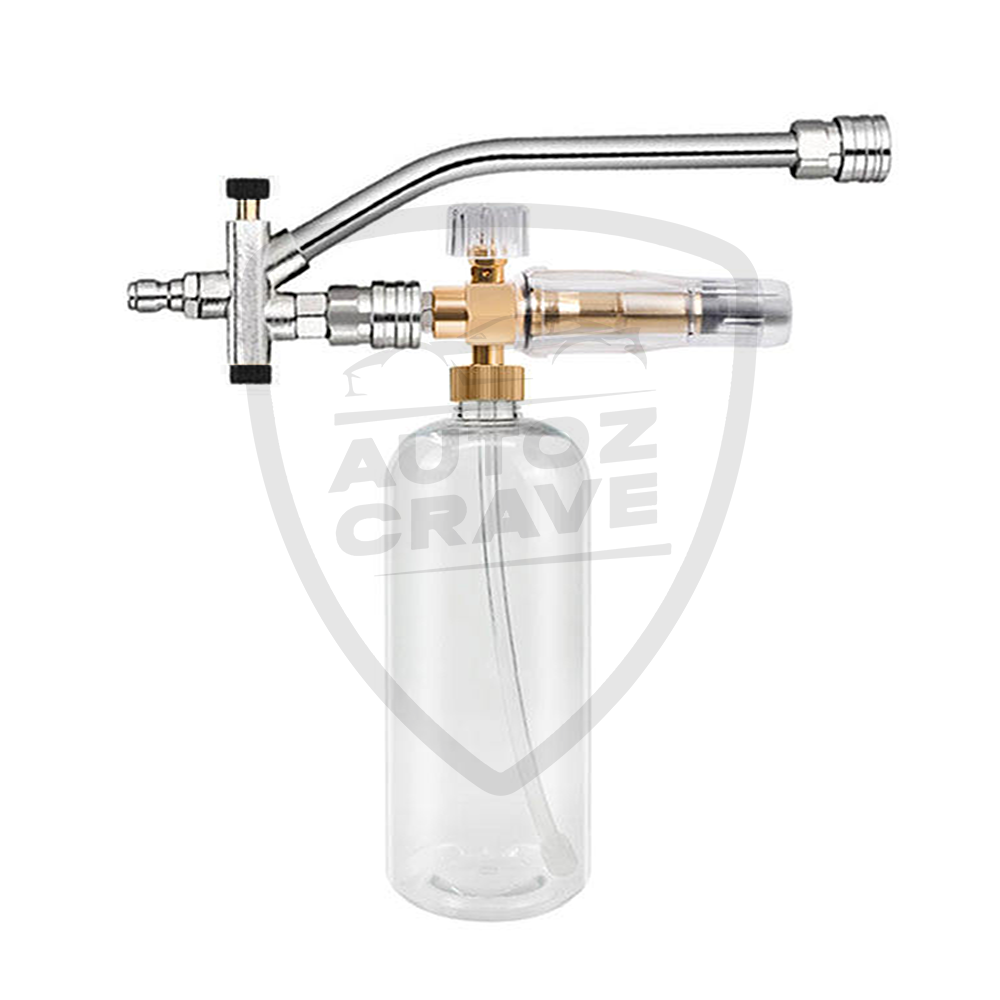 Dual Connector Foam Lance 4000 PSI High-Pressure Foam Cannon for Car Washing